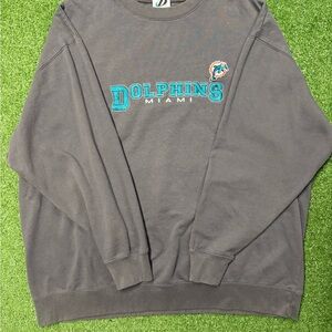 Vintage Miami Dolphins Dynasty Crewneck Sweater
